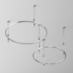 Шинопровод накладной/подвесной Maytoni Flarity TRX154-R-D800-PT