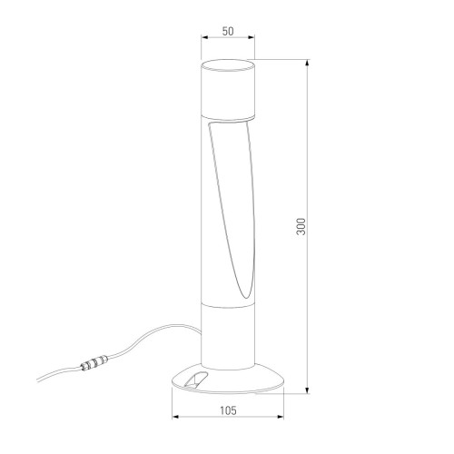 Ландшафтный светильник Elektrostandard Recess 35177/S черный 4690389219412 a072095