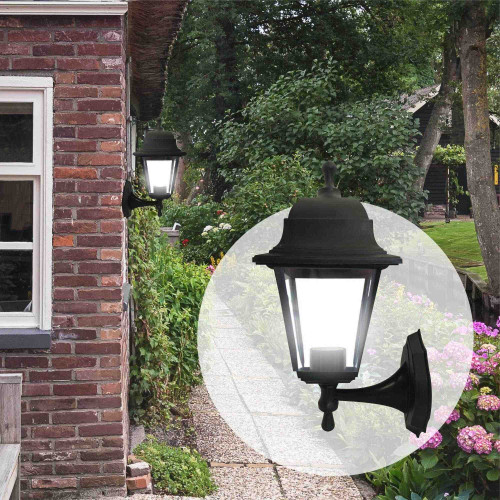 Уличный настенный светильник Apeyron Леда 11-11ЧЕР