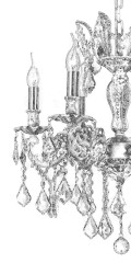 Подвесная люстра Lucia Tucci Barletta 122.6 Antique