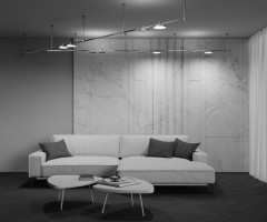 Трековый магнитный светильник Maytoni Technical Plato Flarity TR153-1-10W3K-PT