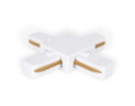 Коннектор Х-образный однофазный Ambrella Light Track System GL7082