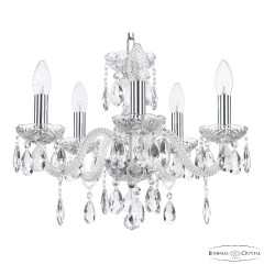 Подвесная люстра Bohemia Ivele Crystal 117/5/141 Ni