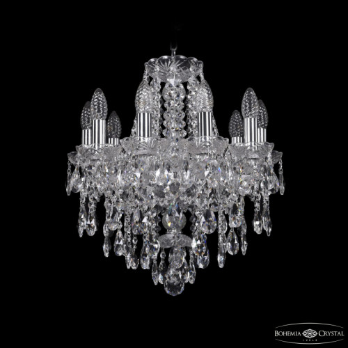 Подвесная люстра Bohemia Ivele Crystal 1415/10/141 Ni
