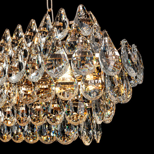 Подвесная люстра Modelux premium ML.8861.17P GD