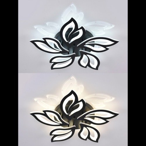 Потолочная люстра Natali Kovaltseva Sand HIGH-TECH LED LAMPS 82006 BLACK