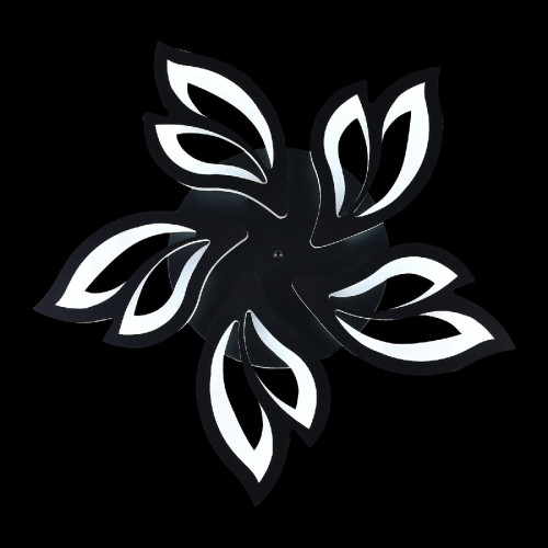 Потолочная люстра Natali Kovaltseva Sand HIGH-TECH LED LAMPS 82006 BLACK