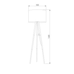 Торшер TK Lighting 5284 Tokyo