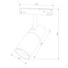 Трековый светильник Elektrostandard Slim Magnetic 4690389178870