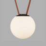 Трековый однофазный светильник Denkirs Belty Orb DK5553-BK