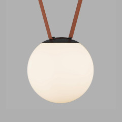 Трековый однофазный светильник Denkirs Belty Orb DK5553-BK