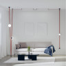 Трековый однофазный светильник Denkirs Belty Orb DK5553-BK