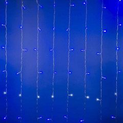 Уличная светодиодная гирлянда (UL-00007214) Uniel занавес 220V синий/белый ULD-C3020-240/TTK Blue-White IP44