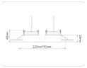 Встраиваемый светильник Ambrella Light GX Standard Tech Techno Spot TN51920