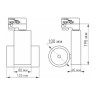 Трековый светодиодный светильник Arlight LGD-Ares-4TR-R100-40W Day4000 025537