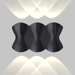 Уличный настенный светильник IMEX Cross IL.0014.0019-6-BK