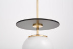 Подвесной светильник Lumina Deco Dalton LDP 7014-1 GD+BK