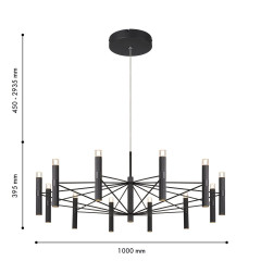 Подвесная люстра Favourite Blick 4758-12P