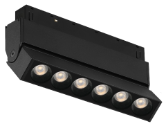 Трековый магнитный светильник iLedex Vision 4822-003-L120-6W-38DG-4000K-BK