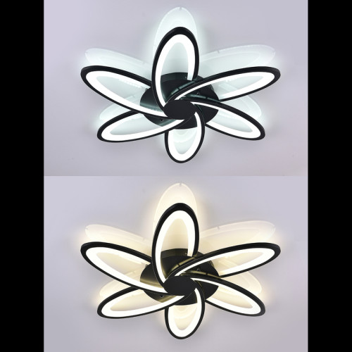 Потолочная люстра Natali Kovaltseva HIGH-TECH LED LAMPS 82008 BLACK