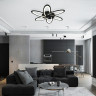 Потолочная люстра Natali Kovaltseva HIGH-TECH LED LAMPS 82008 BLACK