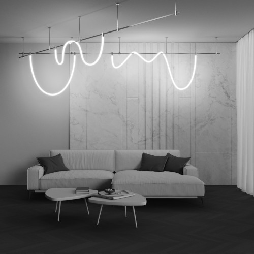 Трековый магнитный светильник Maytoni Technical Tau Flarity TR154-1-27W3K-PT