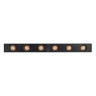 Трековый магнитный светильник Arlight MAG-DOTS-25-L200-6W Day4000 (BK, 30 deg, 24V, DALI) 046322