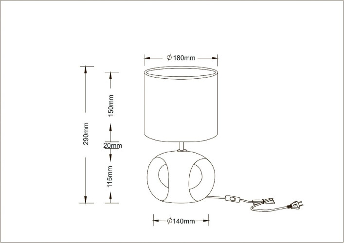 Настольная лампа Arte Lamp Zaurak A5035LT-1CC