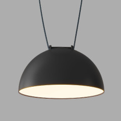 Трековый однофазный светильник Denkirs Belty Flow DK5561-BK