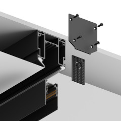 Шинопровод магнитный под натяжной потолок Hesby Lighting ElDeko HSBL_0072_1