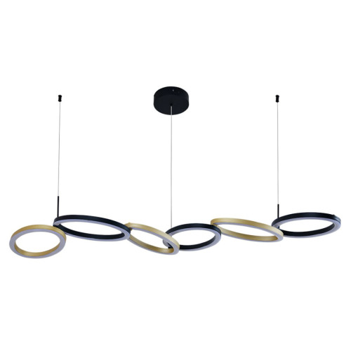 Подвесной светильник Indigo Anello 14034/C/6P Black