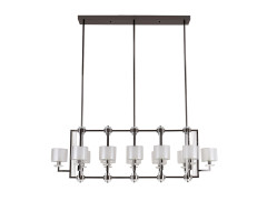 Подвесная люстра Newport 4400 4408+4/S black glossy М0068547