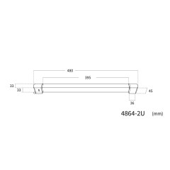 Трековый однофазный светильник Favourite Practica 4864-2U