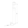 Ландшафтный светильник Elektrostandard Nimbus 35126/F серый 4690389219252 a072093