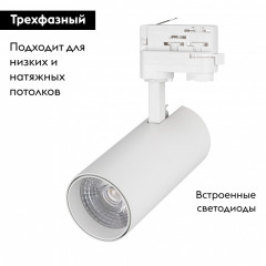 Трековый светильник Arlight LGD-Gera-4TR-R74-20W Warm SP3000-Fruit 032462