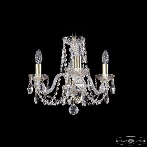 Подвесная люстра Bohemia Ivele Crystal 1402/3/141 G