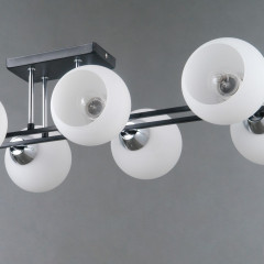 Потолочная люстра Illumico IL0791-8CSQ-25 BK CR TRENTO