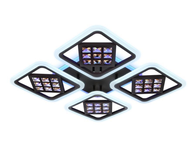 Потолочная светодиодная люстра Ambrella Light Acrylica Ice FA287