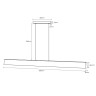 Подвесной светильник Nowodvorski Soft Led 90x6 7547