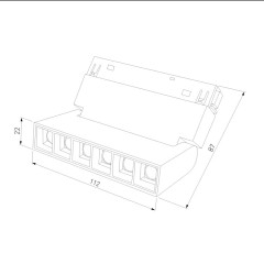 Трековый светильник Elektrostandard Slim Magnetic 4690389178825