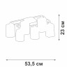 Потолочная люстра Vitaluce V3092-1/6PL