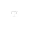 Экран декоративный (1м) к треку 5040xx-(F)/(R) Lightstar Quattro 504006-FR