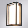 Уличный настенный светильник Arte Lamp Menkar A1332AL-1BK