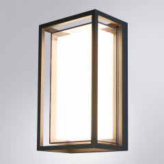 Уличный настенный светильник Arte Lamp Menkar A1332AL-1BK