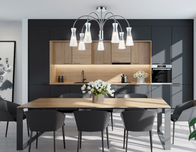 Люстра на штанге Ambrella Light High Light Modern LH55653