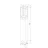 Ландшафтный светильник Elektrostandard Frame 1529 TECHNO LED черный 4690389219122 a072092