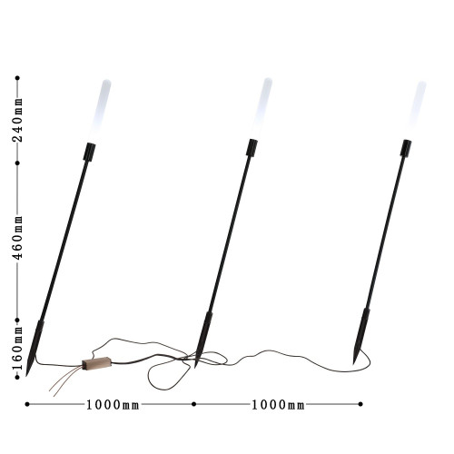 Ландшафтный светильник Favourite Reedy 4048-3T