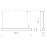 Подвесной светильник Nowodvorski Soft Led 120x6 7525
