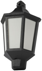 Садово-парковый светильник Эра НБУ 06-60-003 У1 черный мат. Б0061158