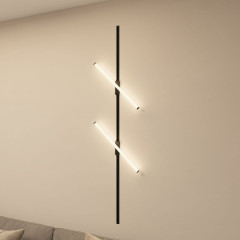 Трековый однофазный светильник Denkirs Strom DK6648-BK